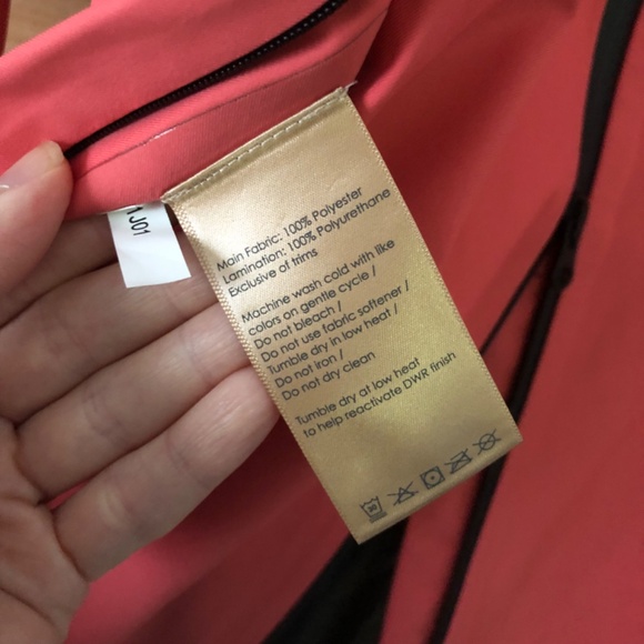 NWT Indygena Kisa Rain Jacket S Melon - Picture 5 of 16